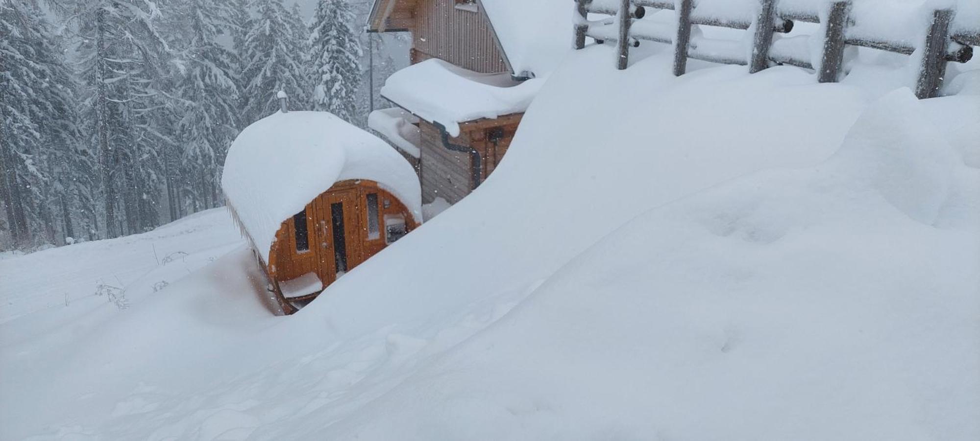 Villa Chalet Die Berghexn Klippitztorl Zimmer foto